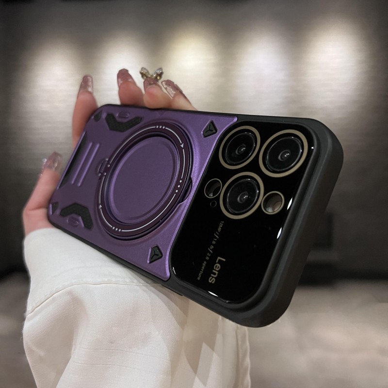 Premium Armor-Like Magnetic Rugged Phone Case with Stand